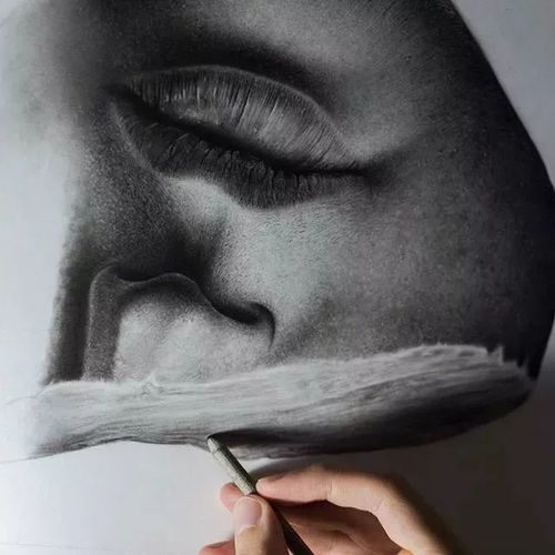  这个98年小鲜肉的超写实素描有点厉害
