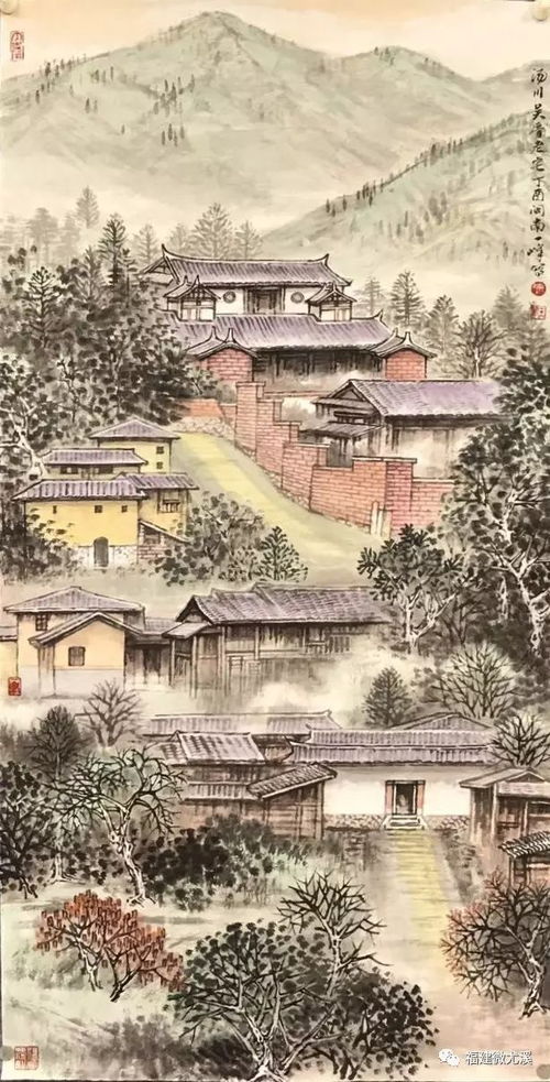 太震撼有人用30幅国画描绘三明山水的别样之美 太震撼有人用30幅国画描绘三明山水的别样之美