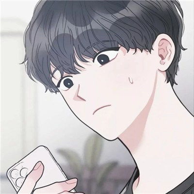 头像ins侧脸韩系动漫头