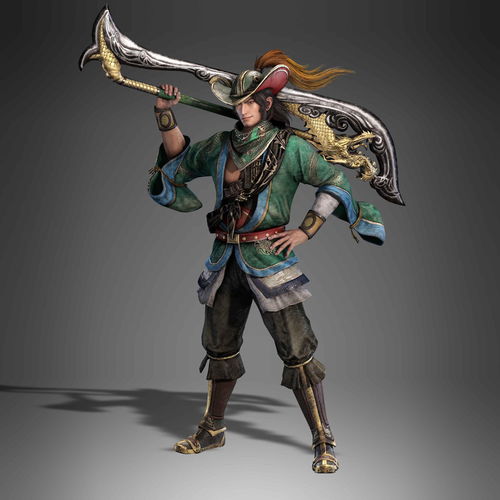  真三国无双8周仓人物设计