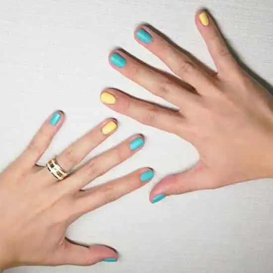  美甲图片2015款式个性感觉可以全部马上的美甲图案