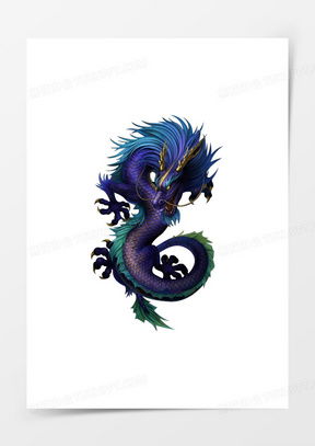  龙的卡通图片大全可爱头像