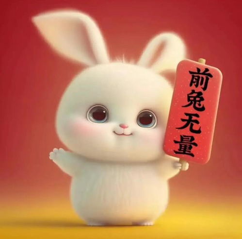  2023新年版小兔子可爱头像送给你