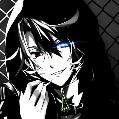  苏柒眼神杀酷拽暗系动漫男头