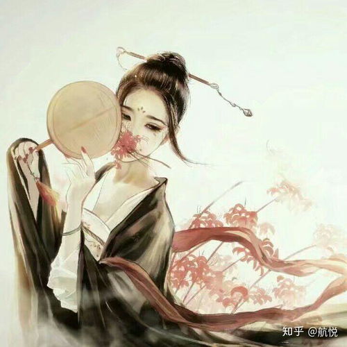 一眼惊鸿古风锁骨头像古