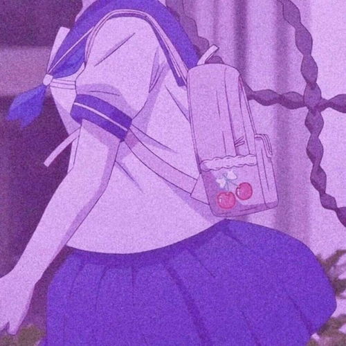  苏濯粉色系ins风动漫女头.