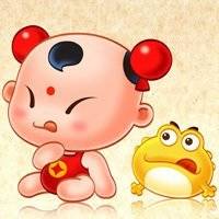  招财童子可爱头像