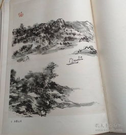  黄宾虹山水画选黄宾虹蜀游画选黄宾虹画辑三本自制合订本