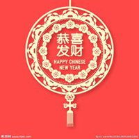  狗年恭喜发财头像微信头像图片大全