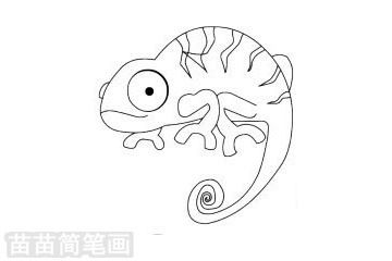 动物简笔画头像图片舌头