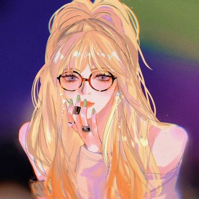  超级萌超级可爱的二次元女孩头像,喜欢的自取哦