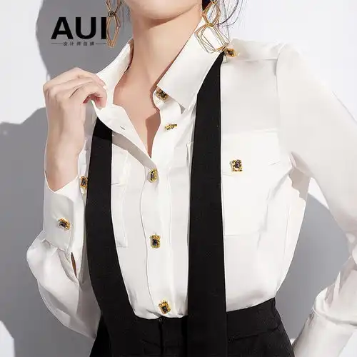 森马中袖衬衫女短款小个子宽松夏2024复古翻领上衣白色调0041115076axs 森马中袖衬衫女短款小个子宽松夏2024复古翻领上衣白色调0041115076axs