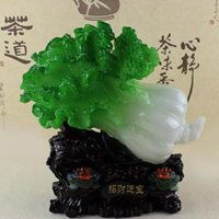 青蛙白菜招财进宝图片头像