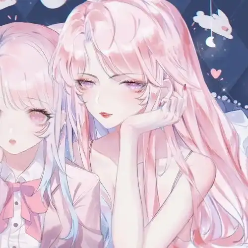  动漫闺蜜头像我们未来还有多少好年月呀