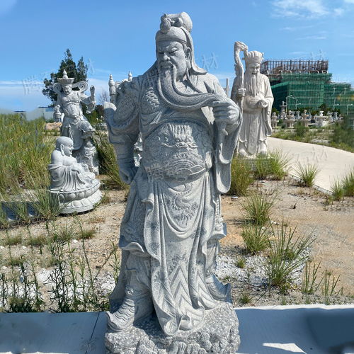  石材伽蓝菩萨图片伽蓝石雕佛像雕刻