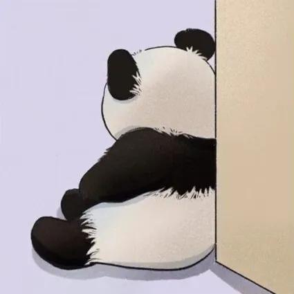  可爱的熊猫头像