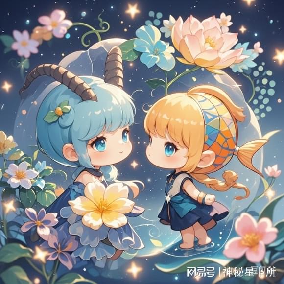  摩羯与双鱼互补星座,绽放守护之花
