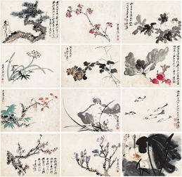  张大千精品200幅,美艳至极