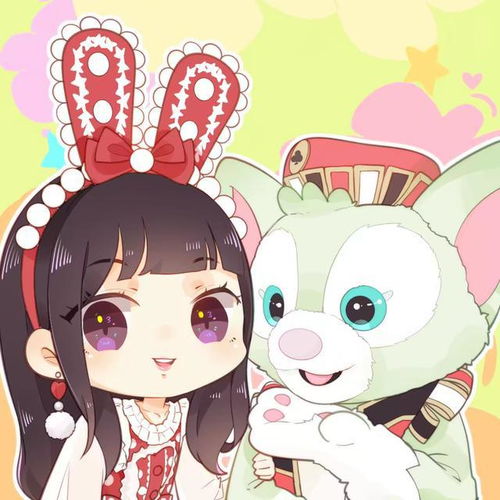  一张张真人q版的真人漫画微信头像,第一次送女朋友礼物