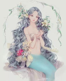  仙气逼人,通透唯美莫非这位韩国神仙画手画的是小仙女