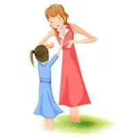  母女头像卡通图卡通母女两个人头像微信头像图片大全