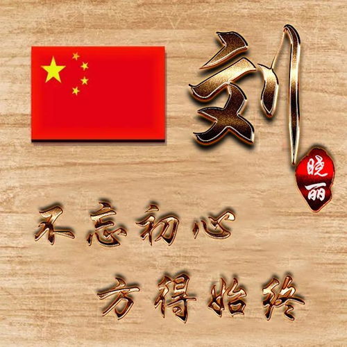  用你的姓氏姓名制作头像,20多张爱我中华微信头像,不要错过了