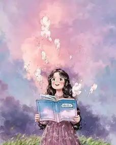  画风堪比宫崎骏她笔下的森系少女,让所有网友直呼今生,愿像画里的女孩这样活...