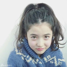 12岁小学生日法混血小模特山田直美走红