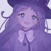  动漫紫色头像动漫女生唯美紫色系头像