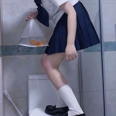  蓝色系小清新唯美温柔部位女头对女生头像我要个性网