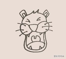  简笔画之狮子