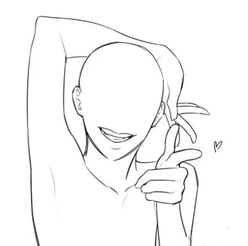  本子画师不能错过的人物头像线稿系列