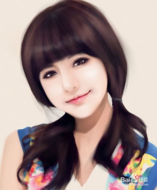  photoshop把美女转为小清新的手绘效果