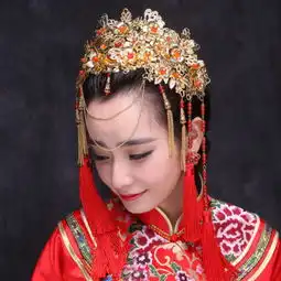  女人红色魅力女神,最美中国新娘服,美呆了