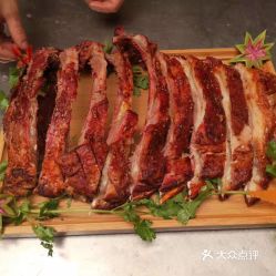  欢乐吉祥灶台鱼的烤羊排好不好吃用户评价口味怎么样密云区美食烤羊排实拍图片大众点评