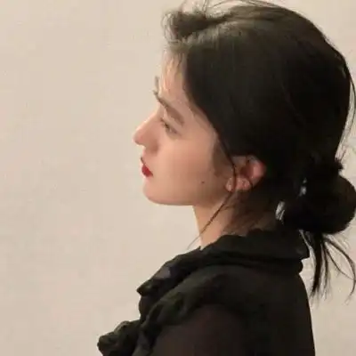 头像ins侧脸韩系背影
