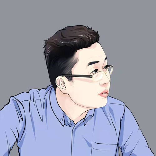  换个新头像吧,适合中年大叔的简约风漫画脸微信头像,神秘又艺术