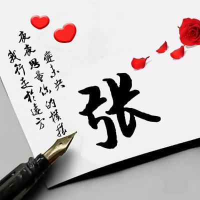  超好看的姓氏头像图片,共计99个姓氏一定有你的