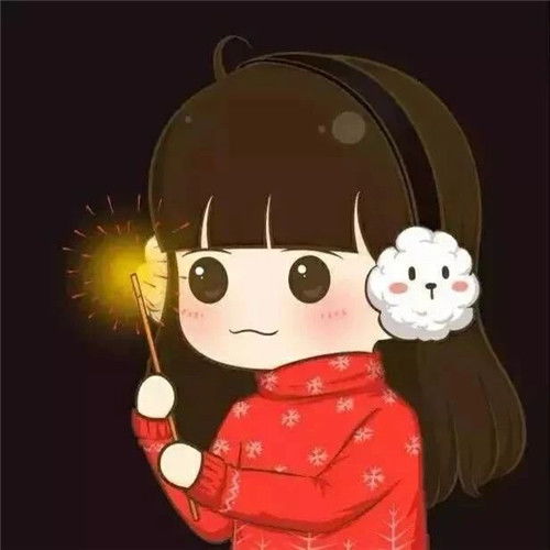  2020新年情侣卡通头像,只要十五没过就是年