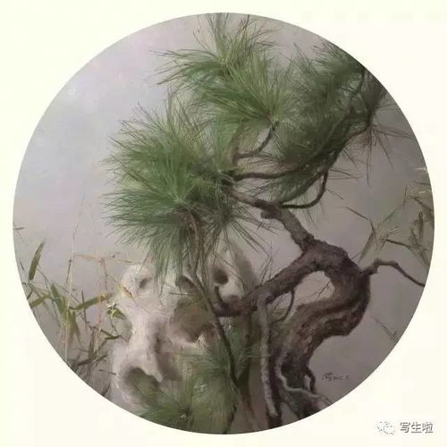  冷军我觉得用油画表现竹子是我这近十年来最大的收获和成果之一