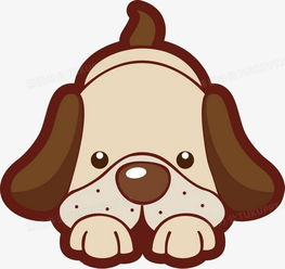 小狗狗图案卡通可爱小狗png图片素材免费下载png格式熊猫办公