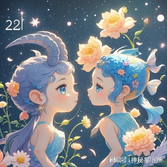  摩羯与双鱼互补星座,绽放守护之花