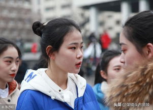  南京艺术学院迎来2019年艺考季俊男靓女考生成冬日校园美丽风景