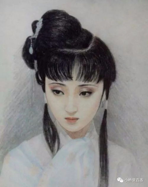  林黛玉陈晓旭的素描画像,每一张图都仿若真人