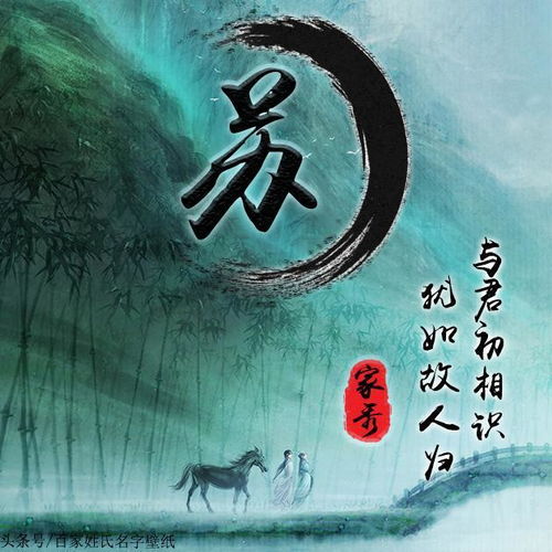  古风大气百家姓头像,恢弘大气,看看有没有你的,值得收藏
