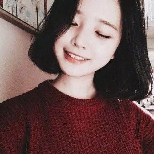 短发背影头像女生霸气