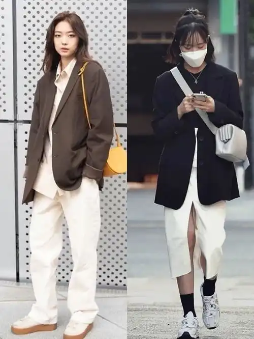  韩国美女的黑色系搭配真的很绝,时髦减龄又高级,千万别错过