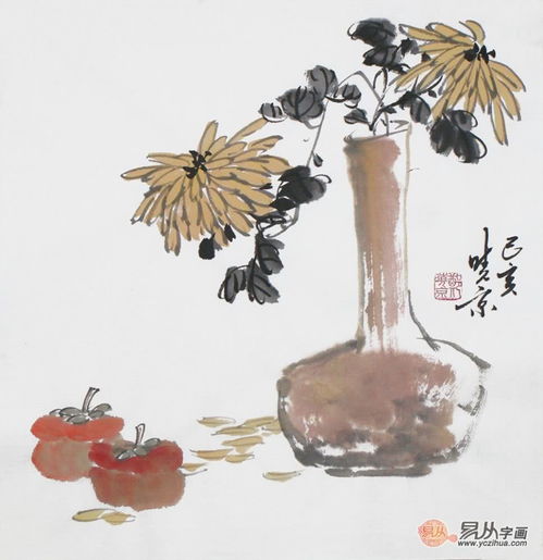  国画四君子值得收藏吗墨韵十足的四君子国画,郑晓京作品