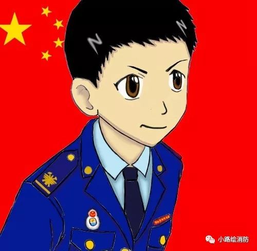  别再微信官方了消防员专属国旗头像在这里
