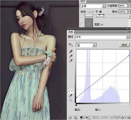  photoshop调出室内人像图片梦幻唯美色调